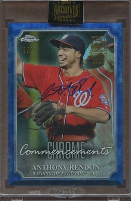 Anthony Rendon 2021 Topps Archives '15 Auto Autograph Washington Nationals 1/1 - Image 1 of 2