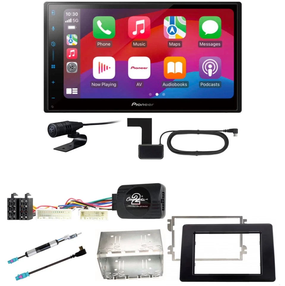 Pioneer SPH-DA77DAB CarPlay Android Auto DAB+ Einbauset für Nissan NV400 ab 2019 - Bild 1 von 1