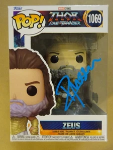Signed Russell Crowe Autographed Zeus Marvel Thor Funko Pop Beckett BAS COA - Picture 1 of 11