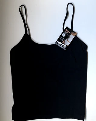 Bonds Black Bases Singlet with Adjustable Straps and No Show Hidden Support - Image 1 of 4