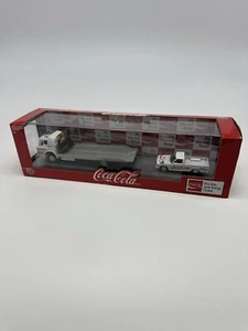 M2 Machines 2020 Coca Cola 1957 Mack Model N & 1978 Datsun Truck TW02 20-09 - Picture 1 of 10