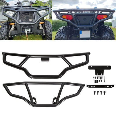 Front + Rear Brush Guard Bumper Set For Polaris Sportsman 570 EPS SP 2016-2020 - Image 1 of 4