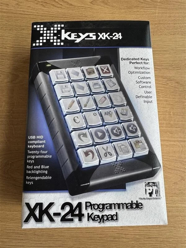 X-keys XK-24 USB - programmierbare Tastatur NEU/programmable keyboard NEW - Bild 1 von 4