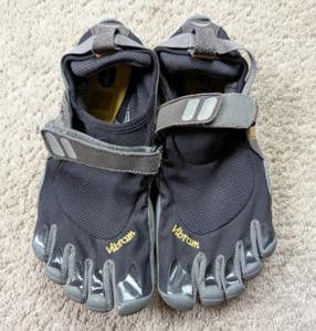 Vibram Fivefingers Shoes Mens US 8 EU 41 Treksport Barefoot Trail M4485 Black - Picture 1 of 10