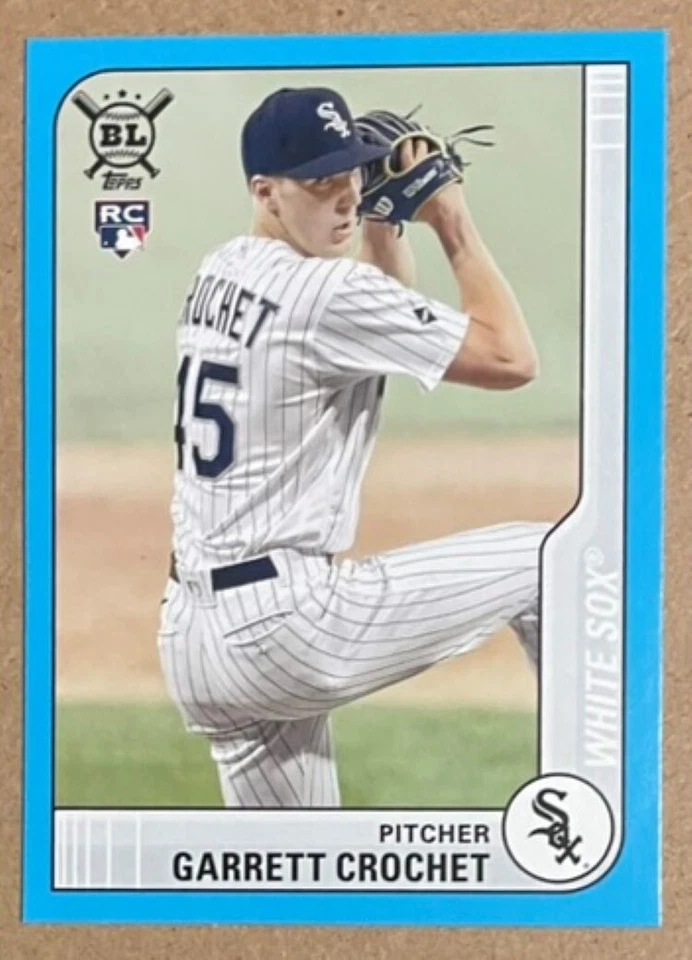 GARRETT CROCHET, 2021 TOPPS "BIG LEAGUE" ROOKIE CARD, BASEBALL SUPERSTAR ! - Image 1 of 1