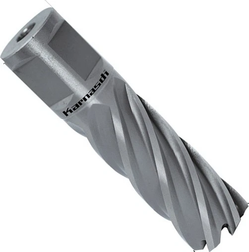 RSW HSS-XE Kernlochbohrer 12-38mm Weldon Metall Schnitttiefe 50mm Ausw./Auswerfstift