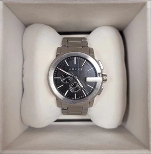 Gucci YA101204 Men's G-Chrono Silver Tone Stainless Steel 101.2 Series Watch - Picture 1 of 11
