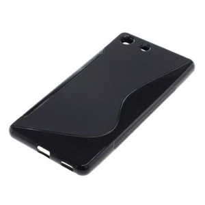 OTB TPU CASE KOMPATYBILNE Z SONY XPERIA M5 S CURVE CZARNY - Zdjęcie 1 z 2