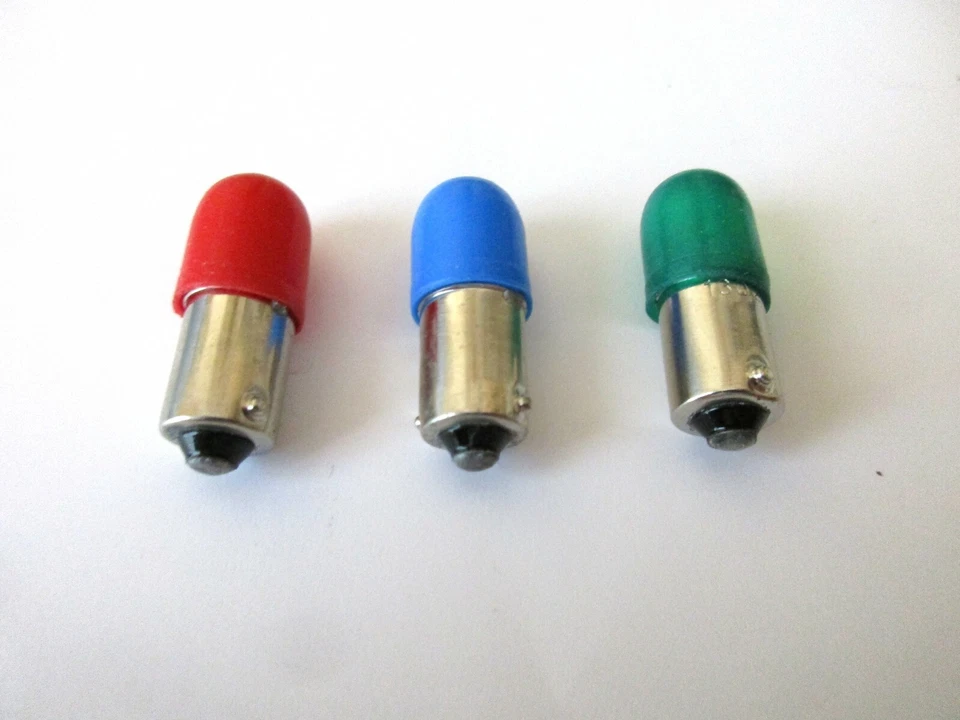 Juego de tocadiscos lineal Harmon Kardon Rabco ST-7 ST-8 bombillas rojo azul verde Foto 1 de 1