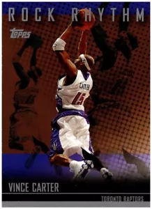 2004-05 Topps #RR-VC Vince Carter - Rock Rhythm Salón de la fama ¡Envío gratuito! - Imagen 1 de 2