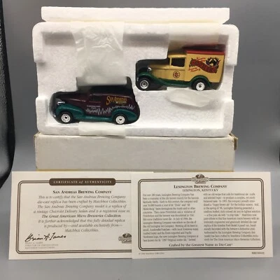 MATCHBOX (#9) LA GRAN COLECCIÓN AMERICANA MICRO CERVECERÍAS - 1996 MGB01/A-M Foto 1 de 4