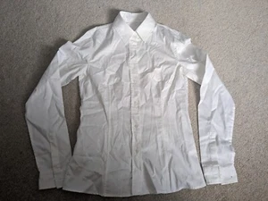 Mercedes AMG Petronas F1 Team Issue Shirt| White | Women's Size 4 - Picture 1 of 7