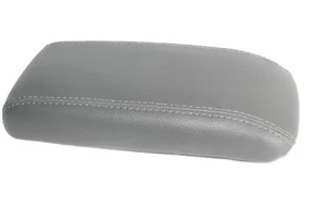 Fits 96-02 Toyota 4Runner Synthetic Leather Center Console Lid Cover Gray - Imagen 1 de 6