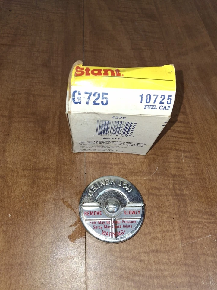 Tapa de combustible del tanque de gasolina G725 Stant vintage NOS  Foto 1 de 1
