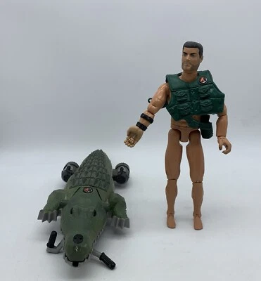 Action Man Cocodille Mission Coccodrillo Missione Hasbro 29 Cm Vintage 1996 - Immagine 1 di 4