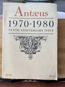 Antaeus Tenth Anniversary Issue 1970-1980 Winter/Spring 1981 #40/41 Prose Poetry - Bild 1 von 10