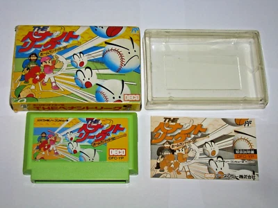 The Pennant League Home Run Nighter '90 Famicom NES Japan +box manual US Seller - Image 1 of 4