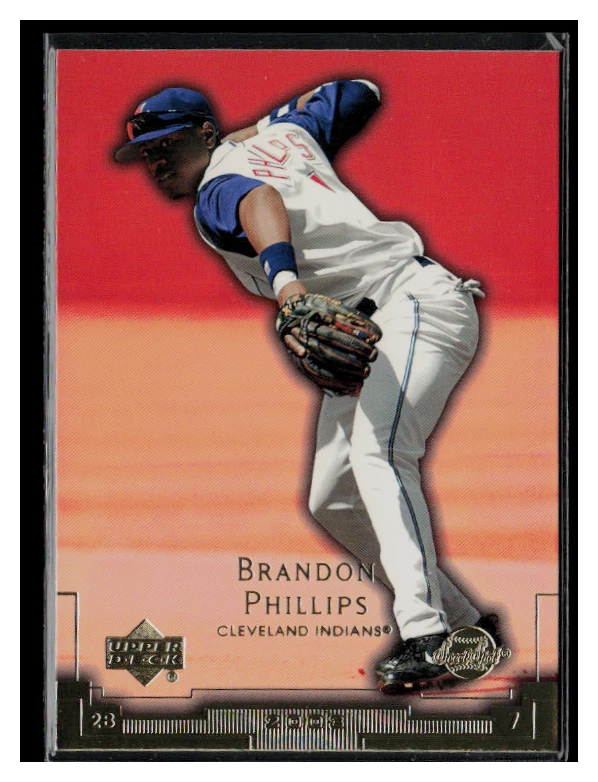 2003 Upper Deck Sweet Spot #42 Brandon Phillips - Image 1 of 2