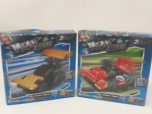 Block Tech Mean Streets Street Racer & Turbo Cart Building Sets. New - Picture 1 of 5