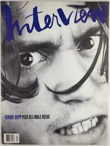 Johnny Depp KEITH HARING Iggy Pop JOHN WATERS Absolut RHCP Interview magazine US - Picture 1 of 1