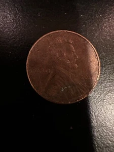 2021- No Mint Lincoln Cent with Die Crack Error - Picture 1 of 4