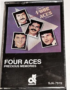 Four Aces Precious Memories Music Album Cassette 1F44 - Imagen 1 de 4
