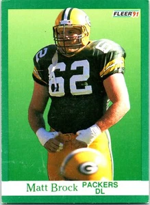 1991 Fleer #249 Matt Brock - Picture 1 of 2