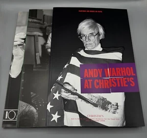 Set of 3 Andy Warhol Christie’s Auction Catalogues 2012 - Imagen 1 de 14