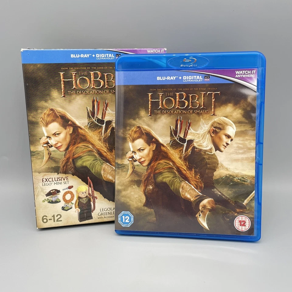 The Hobbit The Desolation Of Smaug Blu-Ray No Lego Polybag  - Image 1 of 4