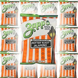 New Orleans Kettle Potato Chips Jalapeno | 12 Bags - Picture 1 of 3