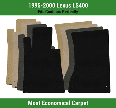 Lloyd Velourtex 前排地毯垫适用于 1995 - 2000 雷克萨斯 LS400  — 第 1/4 张图片