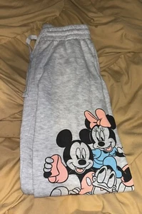 Disney Mickey Mouse and Friends Girls Sweatpants Size Small - Picture 1 of 2