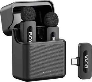BOYA BY-V30 Micrófono Inalámbrico para iPhone 15/16, Android, Mini Micrófono, 36h - Imagen 1 de 1