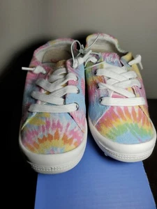 Women Jellypop DALLAS Pastel Tie-Dye Lace Up Canvas Sneaker JRBOED Shoes 5.5
