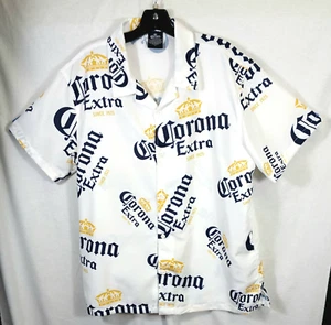 Corona Beer Official Corona Extra Herren Kurzarm Hemd Größe L - Bild 1 von 5