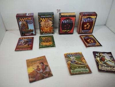 Magic the Gathering mercadian mirage fourth Fifth Edition boxes & Manuals - Image 1 of 4