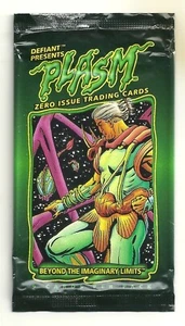 1993 PLASM ZERO ISSUE - EMPTY WRAPPER  - LORD LEVIATHAN - 1 OF 6 VARIATIONS - Picture 1 of 1