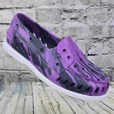 Zapatos de barco Sperry A/O flotador para mujer 10M púrpura sin cordones agua STS86975 ligeros Foto 1 de 4