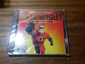 Gli Incredibili PC-CD ROM Print Studio di Pixar (2006, CD-ROM) **Sigillato** - Foto 1 di 2
