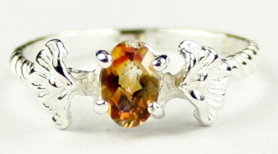 Twilight Fire Topaz, 925 Sterling Silver Ladies Ring, SR192-Handmade - Image 1 of 4