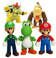 Figuras Grandes Mario bros juguete Luigi Peach bowser big toys videojuego 25cm