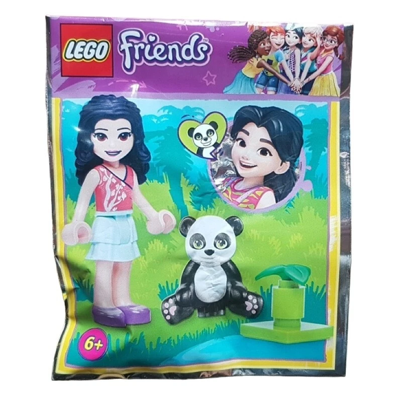 LEGO Friends Emma with Baby Panda Foil Pack 472102-1 - Image 1 of 1