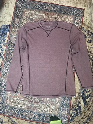 Camisa Térmica Mountain Hardwear Roja Talla Grande Mecha Q Foto 1 de 4