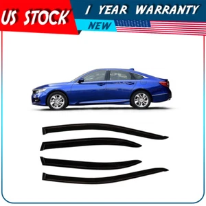 Window Visor Vent Rain Shades Guards Deflectors For 03-08 Toyota Corolla Sedan - Picture 1 of 22