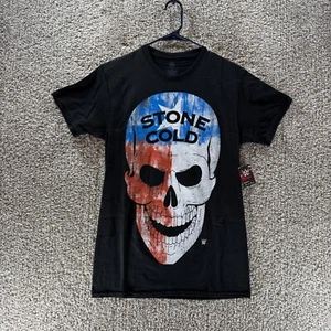 Stone Cold Steve Austin 3:16 Shirt Mens Small Black Short Sleeve 2016 Adult New - Picture 1 of 11