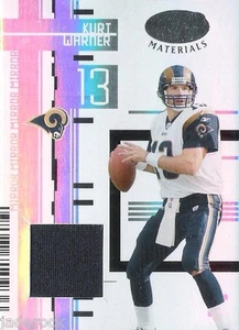 Kurt Warner 2005 Leaf Certified Materials Mirror White Game Used Jersey #126/175 - Picture 1 of 1