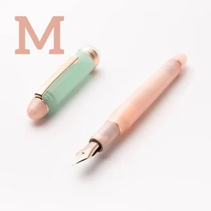 Hachimonjiya Original Fountain Pen Cosmos Akizakura Nib Size M 14K New - Picture 1 of 6