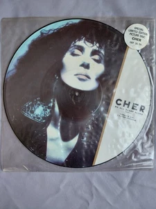 CHER Picture Disc 12" Vinyl. We All Sleep Alone / Working Girl / I Found Someone - Picture 1 of 2