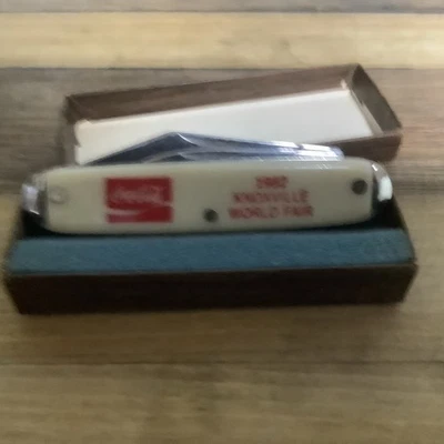 Cuchillo Coca-Cola 1982 Feria Mundial de Knoxville Foto 1 de 4