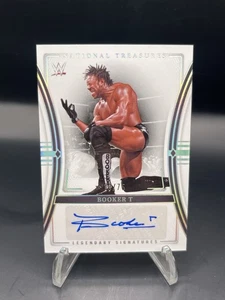 2024 National Treasures WWE Booker T Legendary Signatures /75 #LS-BKT - Picture 1 of 2